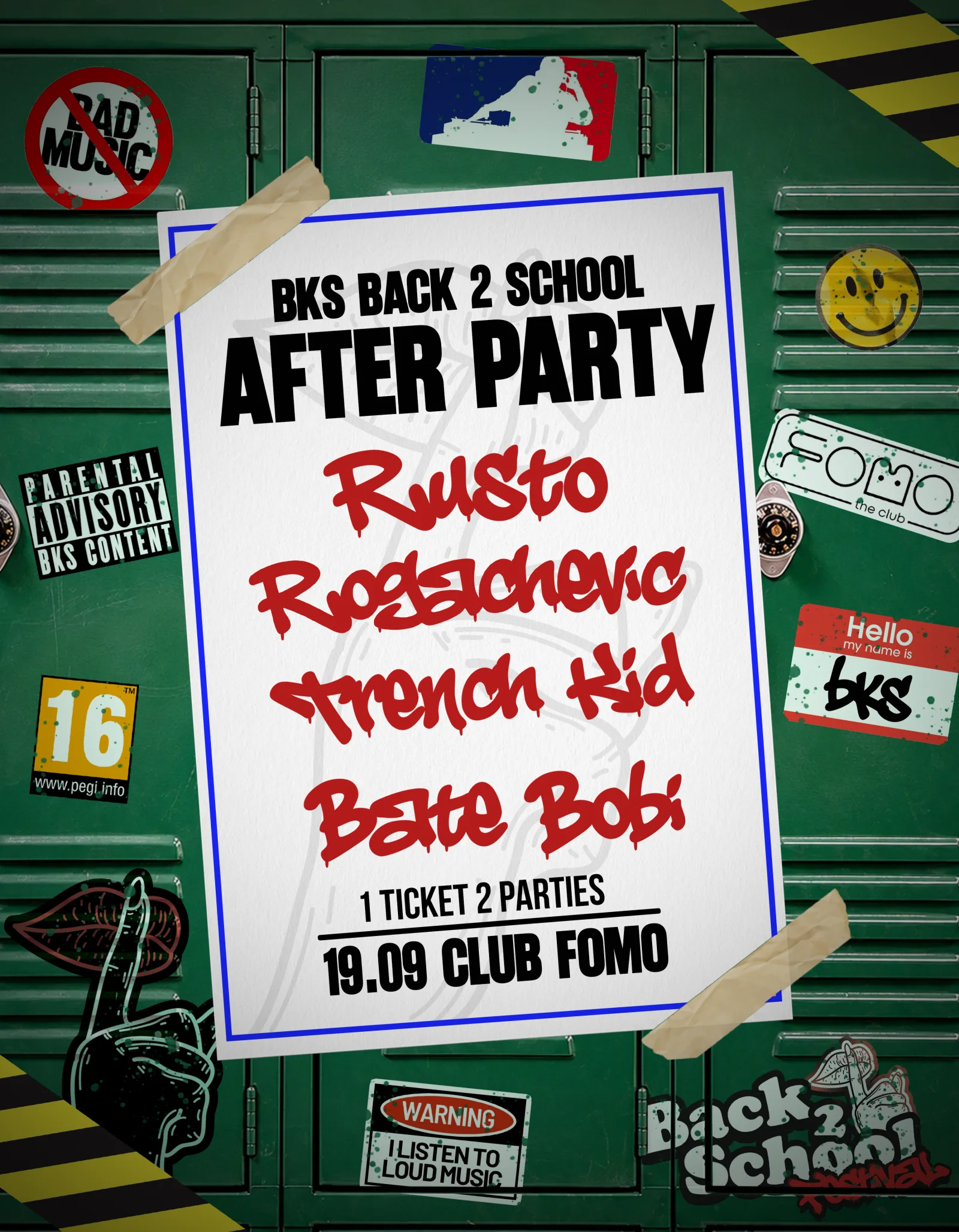 Back 2 School Afterparty във FOMO