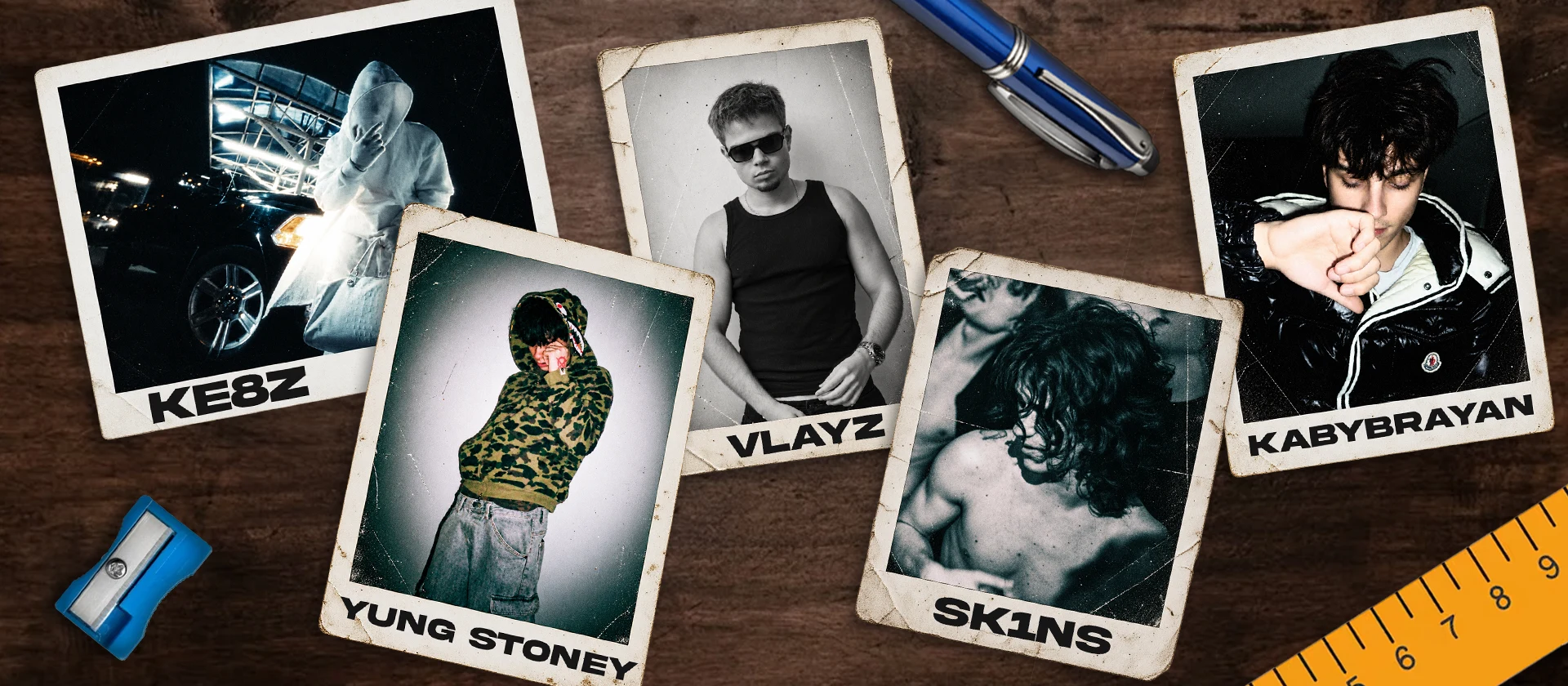 ROT Vol. 1 артисти: KE8Z, Yung Stoney, Vlayz, KabyBrayan и SK1NS